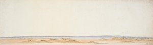 Esquisse depuis la rive sud du Rangitiki - William Mein Smith