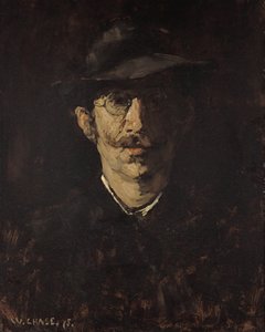 Portrait de Hugo von Habermann - William Merritt Chase