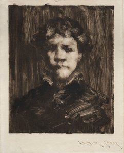 Tête de garçon - William Merritt Chase