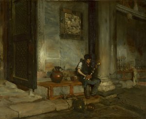 Dans le baptistère de Saint-Marc, Venise