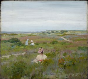 Paysage : Shinnecock, Long Island - William Merritt Chase