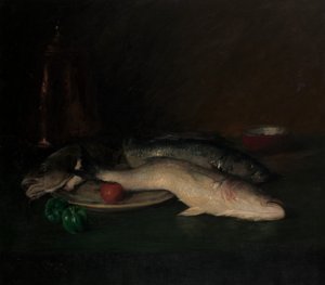 Nature Morte: Poisson, avant 1908