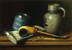 Nature morte avec pipe et tabac