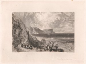 Baie de Clovelly et île de Lundy