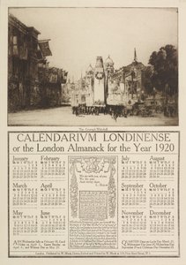 Calendarium Londinense, ou l