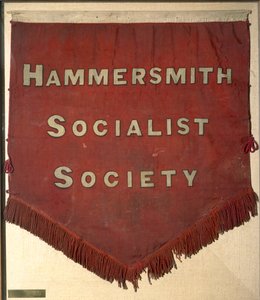 Bannière de la Hammersmith Socialist Society