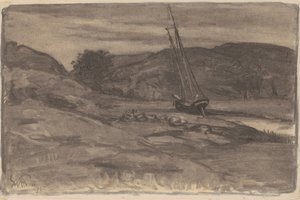 Échoué, 1875 - William Morris