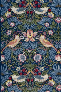 Voleur de fraises. Tissu décoratif