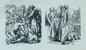 Illustrations de Le Vicaire de Wakefield de Goldsmith, vers 1800-1860, 1923