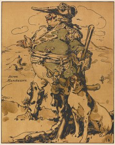 Personnages de Romance : Baron Muchausen - William Nicholson