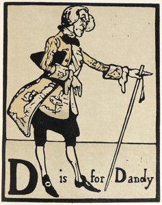 D pour Dandy, illustration de 