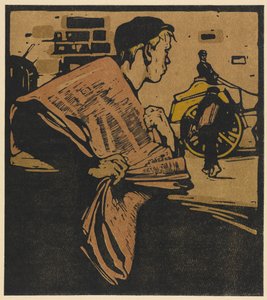Types de Londres : Garçon de Journal