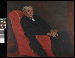 Portrait du Dr. A.C. Benson - William Nicholson