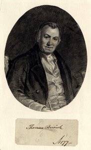 Portrait de Thomas Bewick - William Nicholson
