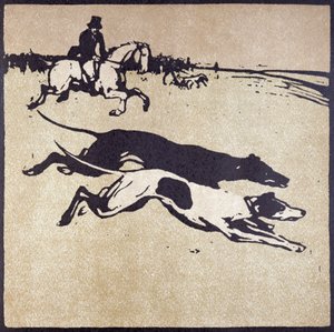 Le Mois de Février : Chasse au Lièvre, de 