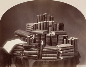 Nature morte avec des livres