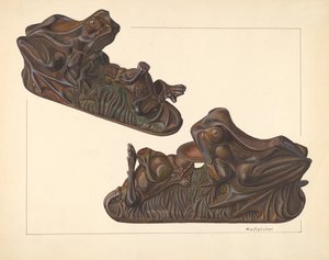Banque de jouets : Grenouille, 1935-1942 - William O. Fletcher