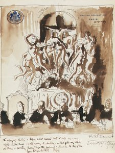 À la Conférence de la Paix, Paris