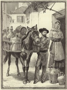 Un vendeur d