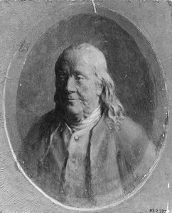 Portrait de Benjamin Franklin, vers 1870-80