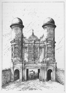 La porte de King Street, Westminster, démolie en 1723 - William Patten