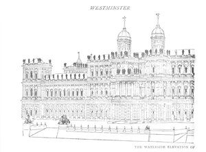 Élévation des quais du palais proposé par Inigo Jones - William Patten