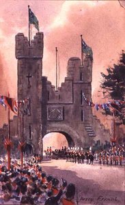 La Reine Victoria Parade autour de Dublin