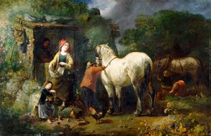 Le vieux cheval de trait