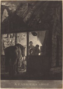 La boutique du maréchal-ferrant