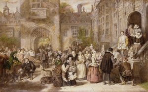 Atteindre la majorité dans le temps ancien, 1907 - William Powell Frith