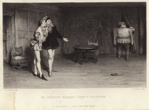 Prince Henry et Falstaff - William Quiller Orchardson