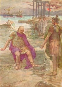 Gaius Marius assis en exil parmi les ruines de Carthage