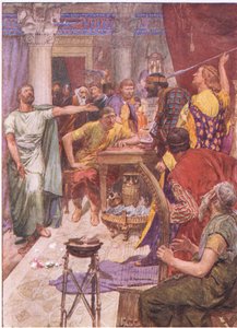 La querelle entre Alexandre et Clitus, de Vies de Plutarque publié par T C & E C Jack Ltd - William Rainey