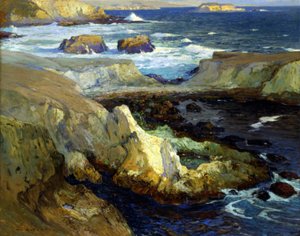 Marée du soir, Californie - William Ritschel