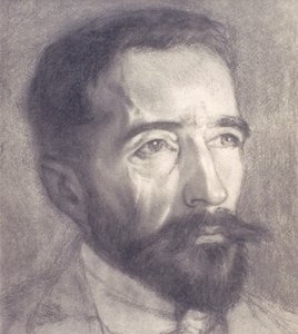Portrait de Joseph Conrad (1857-1924) - William Rothenstein