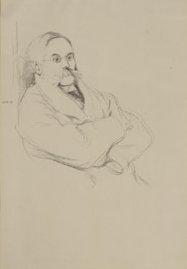 Portrait de Moritz Rothenstein - William Rothenstein