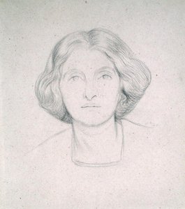 Portrait de Mme Max Beerbohm - William Rothenstein