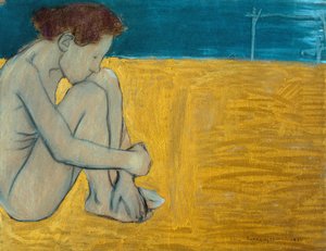 Femme Nue Assise