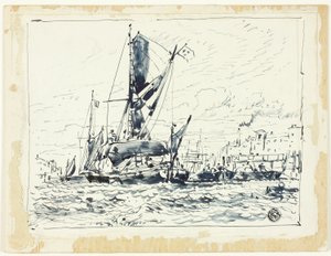 Bateau au port