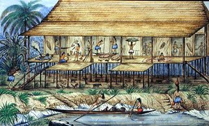 Longhouse Dyak