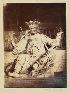 [Sculpture chinoise du dieu du vent] - William Saunders