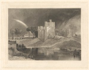 Château de Brougham, près de la Jonction des Rivières Eamont et Lowther - William Say