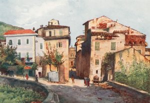 Entrée de Camporosso, Ouest (lithographie couleur)