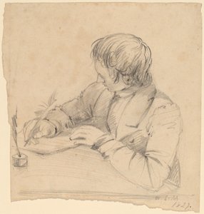 Shepard Alonzo Mount, âgé de vingt-trois ans [recto] - William Sidney Mount