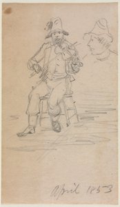 Le mendiant violoniste, 1853