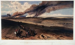 Le Redan et les Tranchées Britanniques - William Crimea Simpson