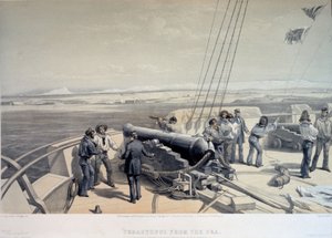 Vue de Sébastopol depuis la mer, 1855 - William Crimea Simpson