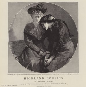 Cousins des Highlands par William Black - William Small