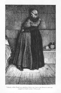 Scène de Adam Bede par George Eliot, c1885