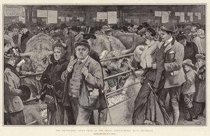 Le salon du Smithfield Club au Royal Agricultural Hall, Islington